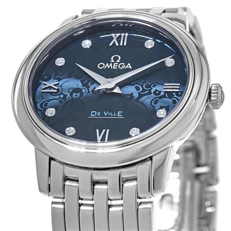 Omega De Ville Prestige Quartz 27.4mm Blue .